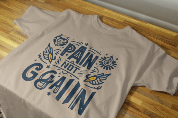 Pain Not Again T-shirt – Image 3