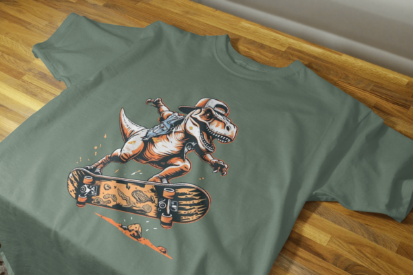 Jurassic Skater T-shirt – Image 3