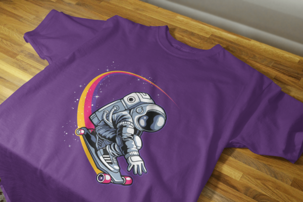Cosmic Skater T-shirt – Image 3