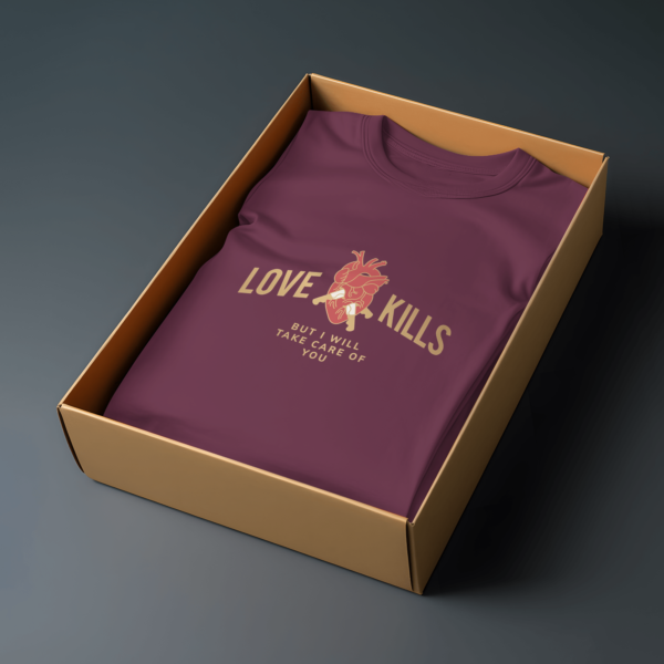 Love Kills T-shirt – Image 4