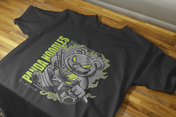 Panda Noodles T-shirt – Image 3